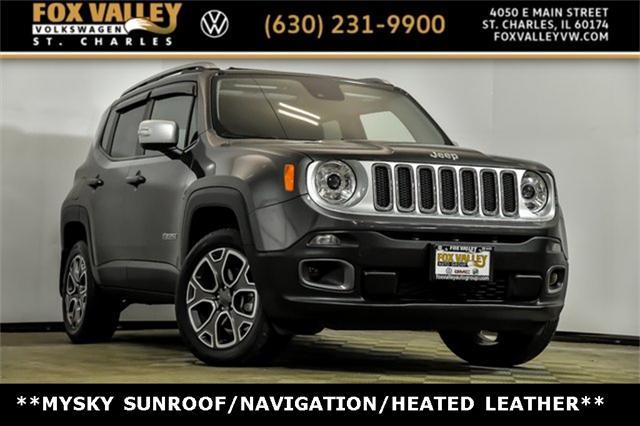 used 2017 Jeep Renegade car, priced at $16,199