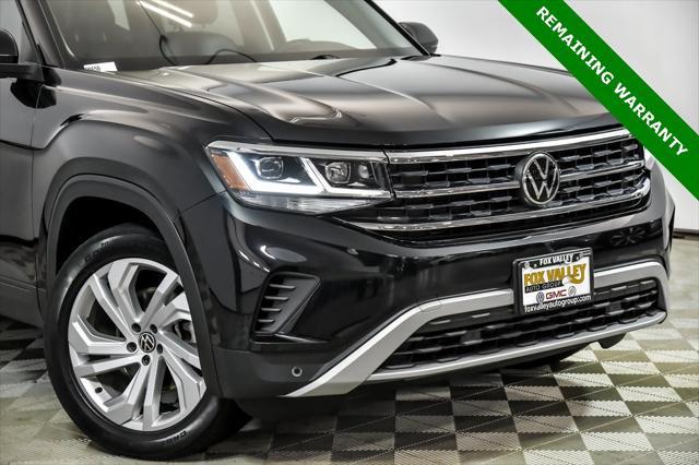 used 2021 Volkswagen Atlas car, priced at $30,999