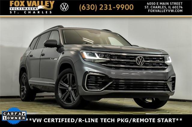 used 2021 Volkswagen Atlas car, priced at $29,999