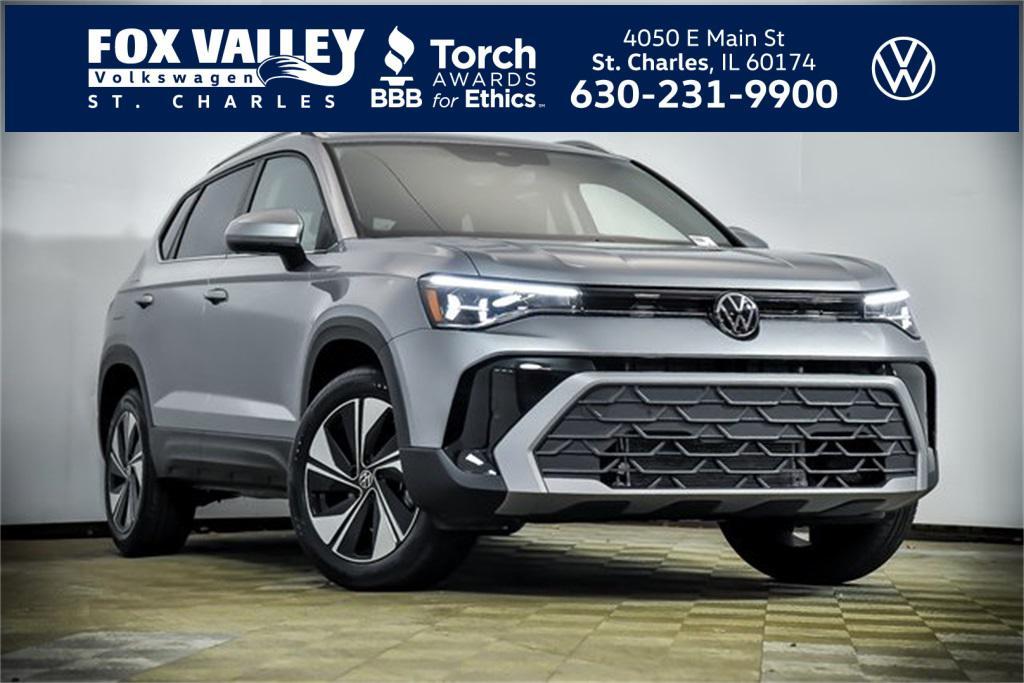new 2025 Volkswagen Taos car, priced at $28,076