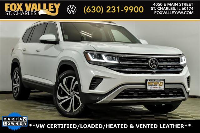 used 2021 Volkswagen Atlas car, priced at $31,799