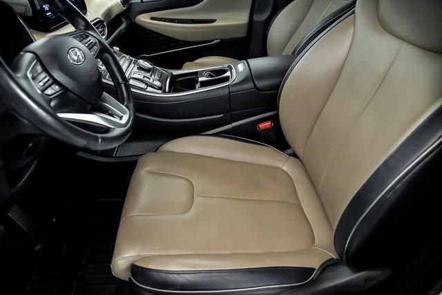 used 2021 Hyundai Santa Fe car, priced at $28,396