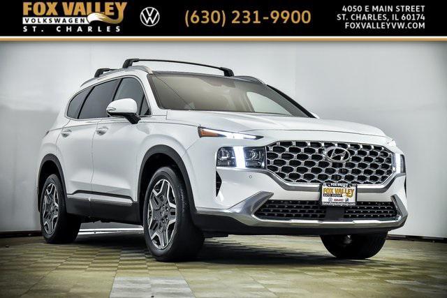 used 2021 Hyundai Santa Fe car, priced at $28,599