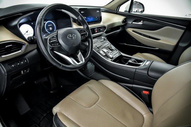 used 2021 Hyundai Santa Fe car, priced at $28,396