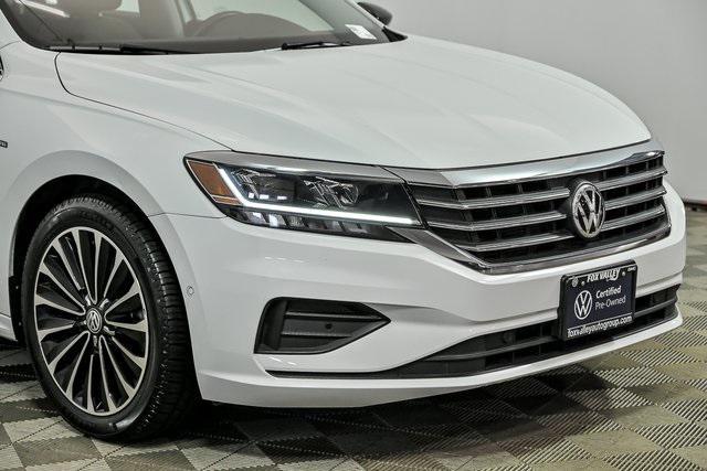 used 2022 Volkswagen Passat car, priced at $23,435