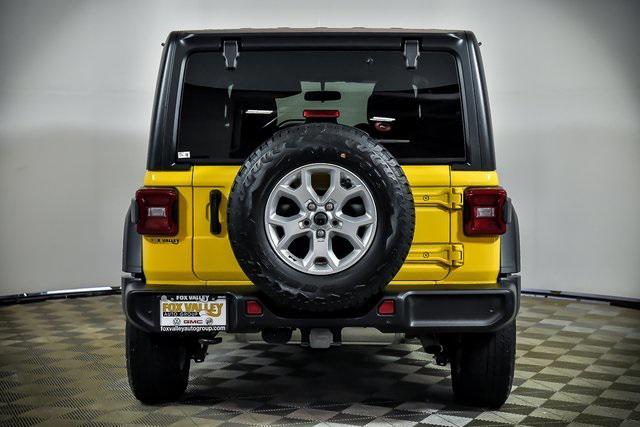 used 2021 Jeep Wrangler Unlimited car, priced at $31,999