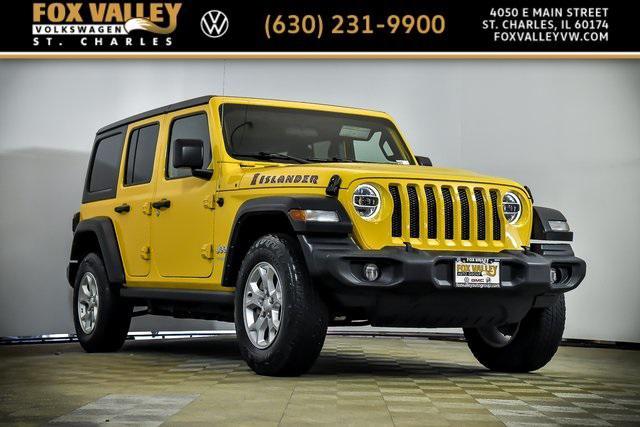 used 2021 Jeep Wrangler Unlimited car, priced at $31,999