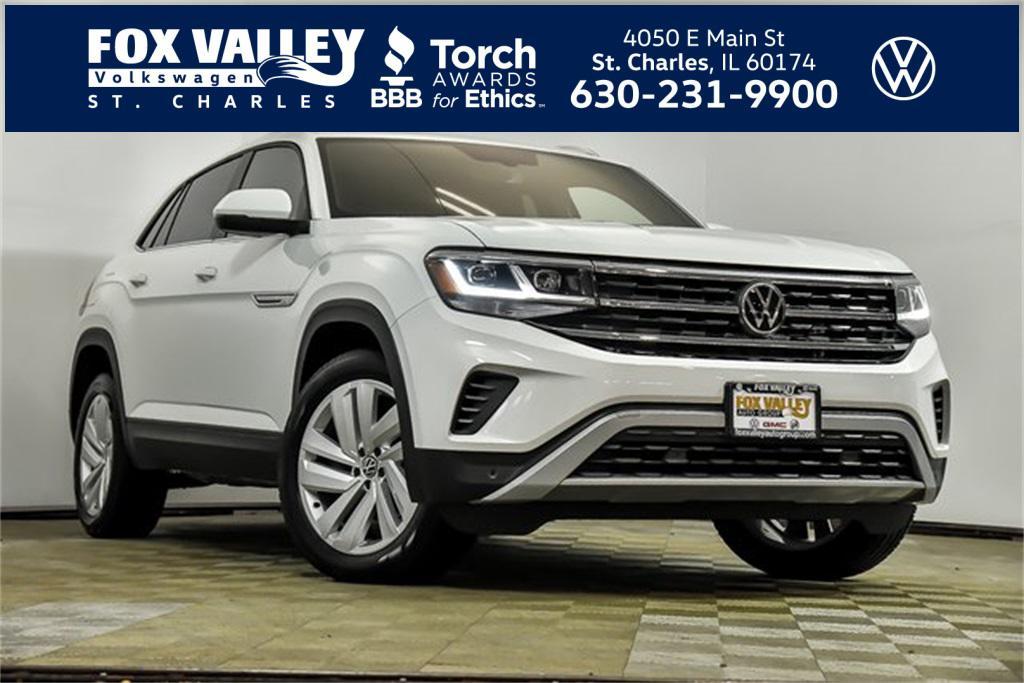 used 2022 Volkswagen Atlas Cross Sport car, priced at $26,840