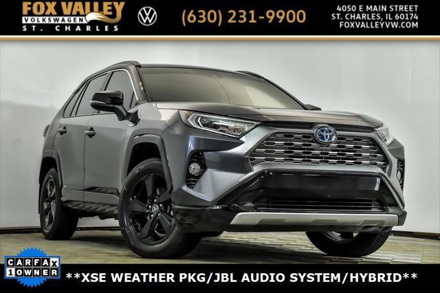 used 2021 Toyota RAV4 Hybrid car, priced at $37,699