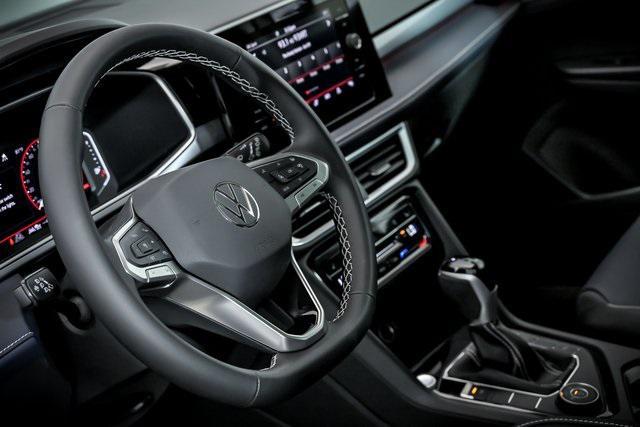 new 2025 Volkswagen Taos car, priced at $36,621