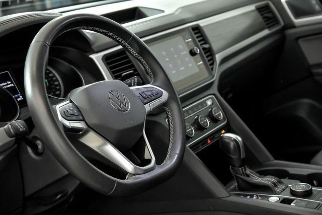 used 2021 Volkswagen Atlas car, priced at $29,599