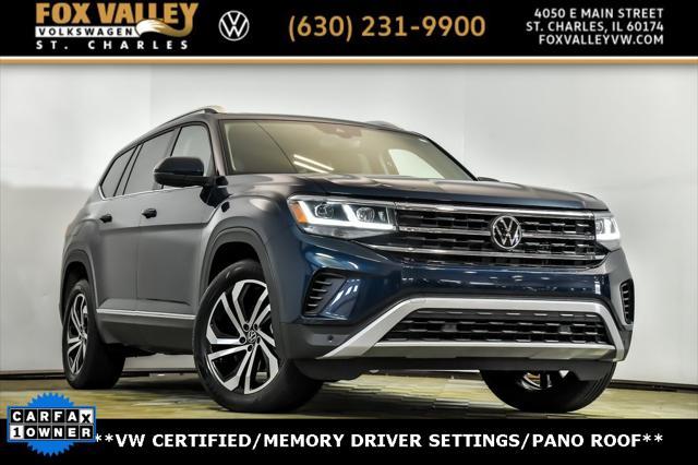 used 2023 Volkswagen Atlas car, priced at $35,988