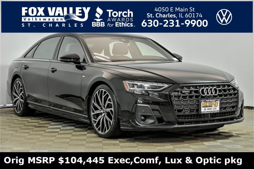 used 2023 Audi A8 car, priced at $55,949