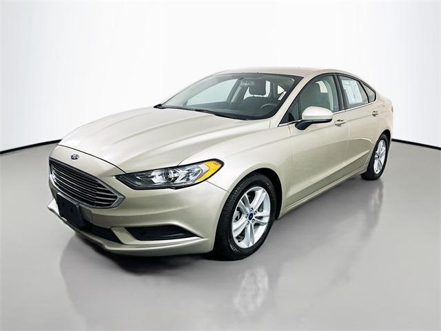 used 2018 Ford Fusion car, priced at $13,476