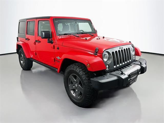 used 2015 Jeep Wrangler Unlimited car, priced at $14,995