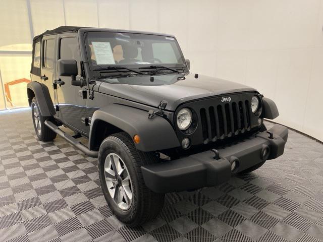 used 2018 Jeep Wrangler JK Unlimited car, priced at $22,651