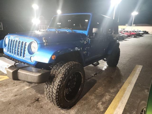 used 2015 Jeep Wrangler Unlimited car, priced at $18,633