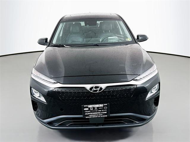 used 2021 Hyundai Kona EV car, priced at $14,495