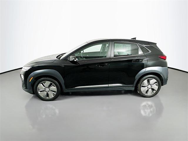 used 2021 Hyundai Kona EV car, priced at $14,495