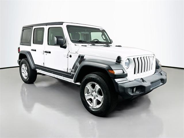 used 2019 Jeep Wrangler Unlimited car, priced at $23,620