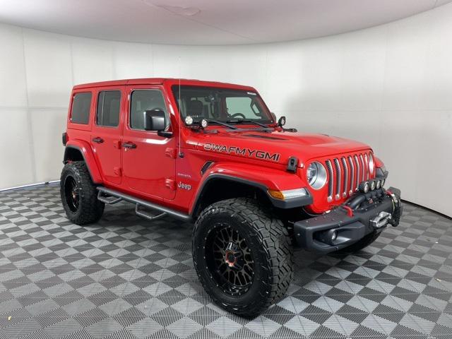 used 2018 Jeep Wrangler Unlimited car, priced at $31,926