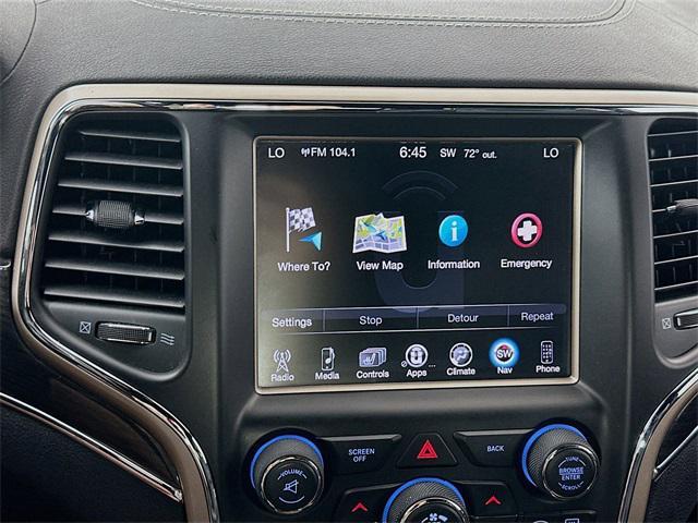 used 2015 Jeep Grand Cherokee car, priced at $17,790