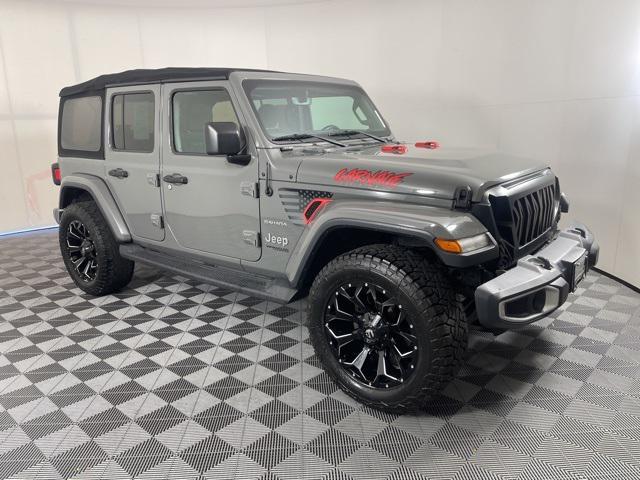 used 2018 Jeep Wrangler Unlimited car, priced at $29,424