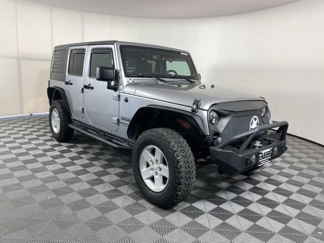 used 2018 Jeep Wrangler JK Unlimited car, priced at $22,099