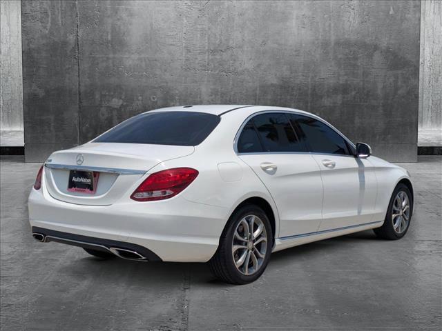 used 2015 Mercedes-Benz C-Class car, priced at $13,988