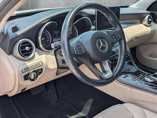 used 2015 Mercedes-Benz C-Class car, priced at $13,988