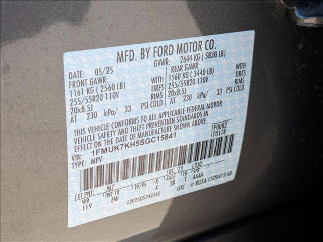 new 2025 Ford Explorer car, priced at $46,450