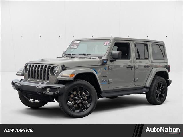 used 2021 Jeep Wrangler Unlimited 4xe car, priced at $29,911