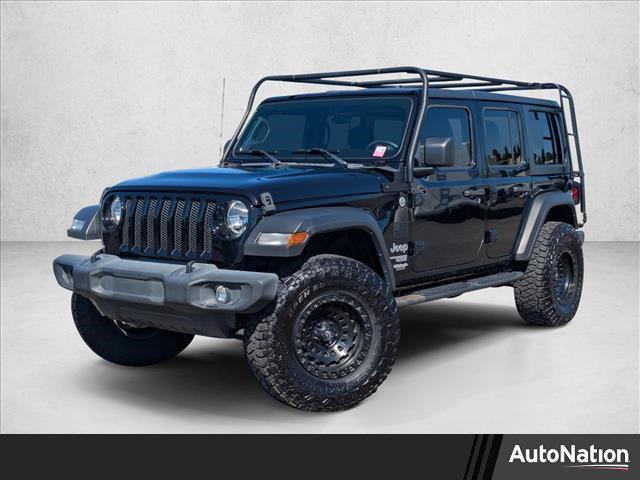 used 2019 Jeep Wrangler Unlimited car, priced at $22,998