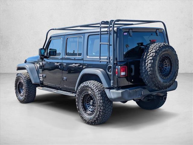 used 2019 Jeep Wrangler Unlimited car, priced at $22,998