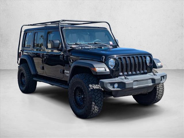 used 2019 Jeep Wrangler Unlimited car, priced at $22,998
