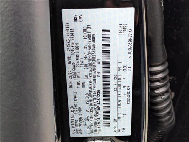 new 2025 Ford Escape car, priced at $37,146
