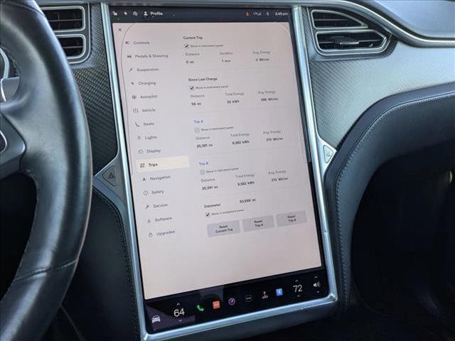 used 2016 Tesla Model X car, priced at $22,888