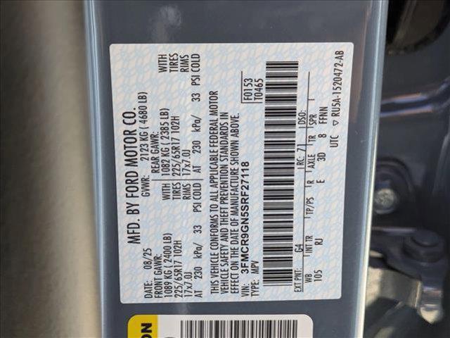 new 2025 Ford Bronco Sport car, priced at $35,734