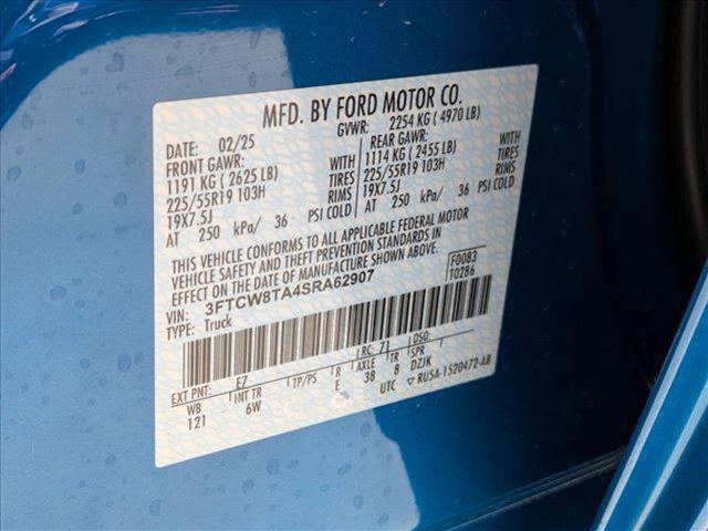 new 2025 Ford Maverick car, priced at $36,950