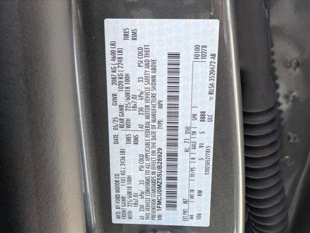 new 2025 Ford Escape car, priced at $27,975