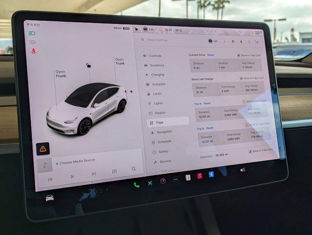 used 2021 Tesla Model Y car, priced at $28,300