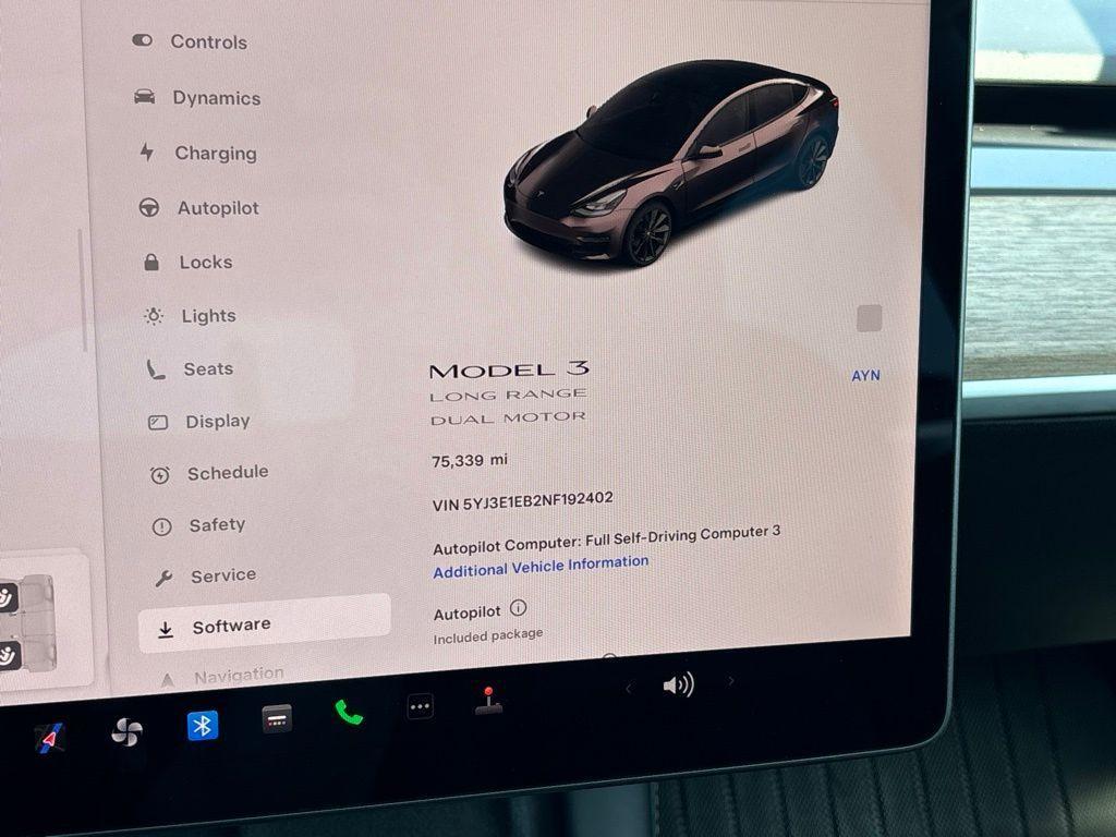 used 2022 Tesla Model 3 car, priced at $21,861