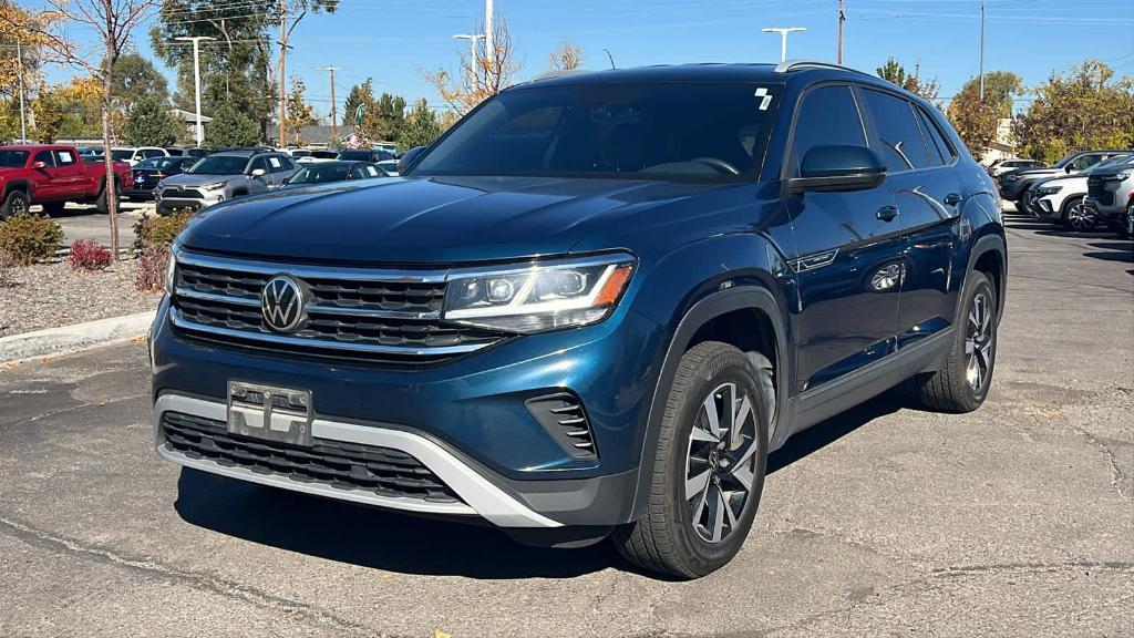 used 2021 Volkswagen Atlas Cross Sport car, priced at $17,988