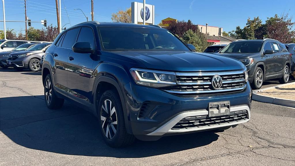 used 2021 Volkswagen Atlas Cross Sport car, priced at $17,988