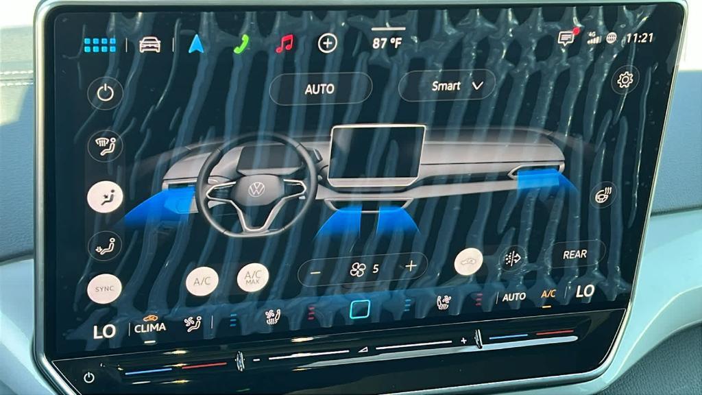 new 2025 Volkswagen ID.4 car, priced at $52,853