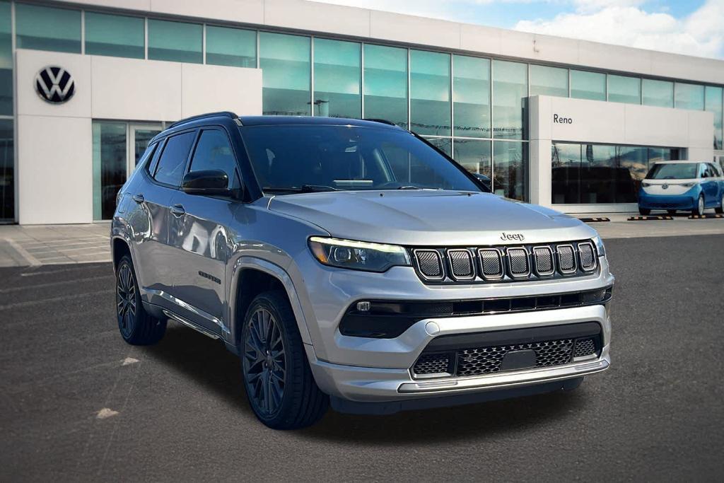 used 2022 Jeep Compass car, priced at $22,432