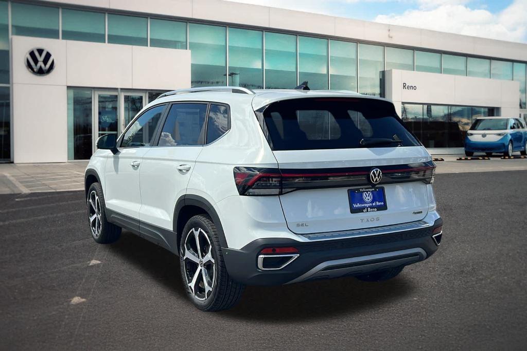 new 2025 Volkswagen Taos car, priced at $36,217