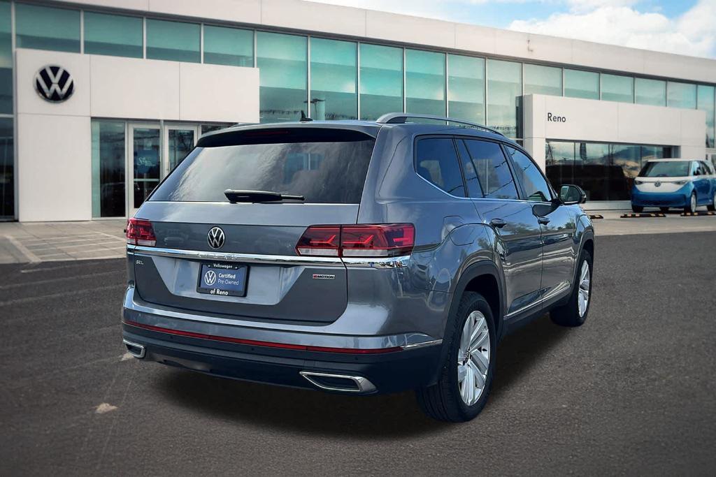 used 2021 Volkswagen Atlas car, priced at $33,988