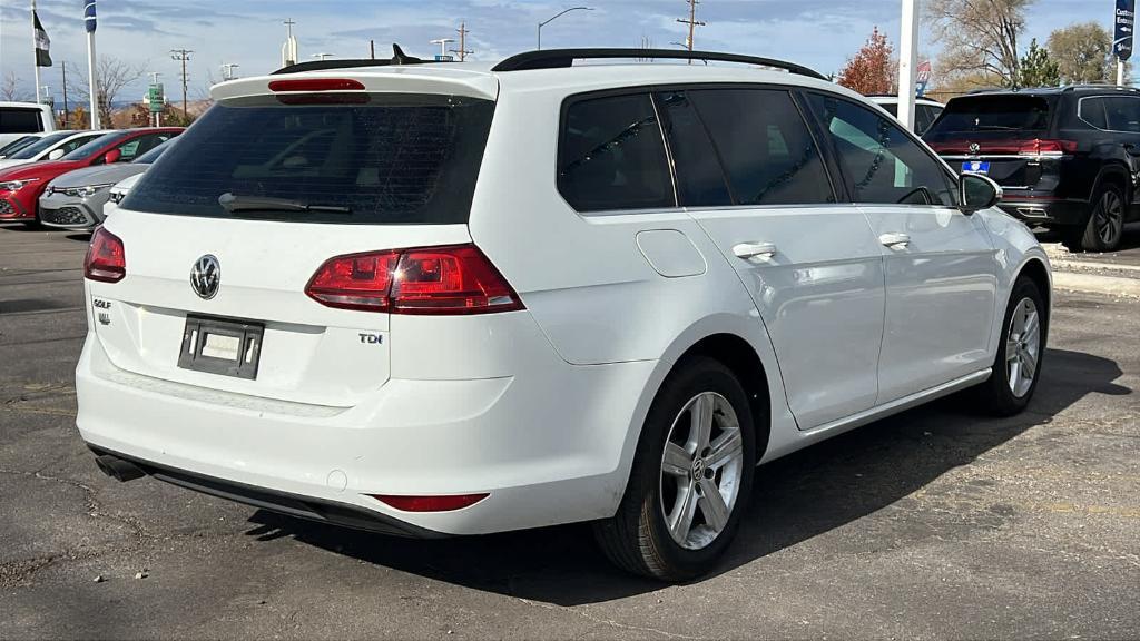 used 2015 Volkswagen Golf SportWagen car, priced at $16,979