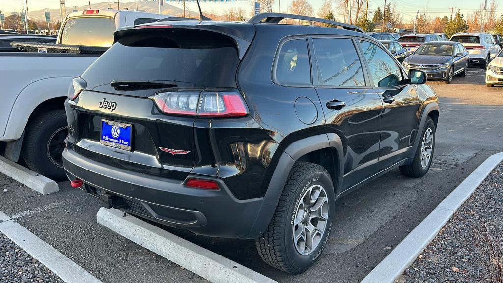 used 2021 Jeep Cherokee car, priced at $22,259